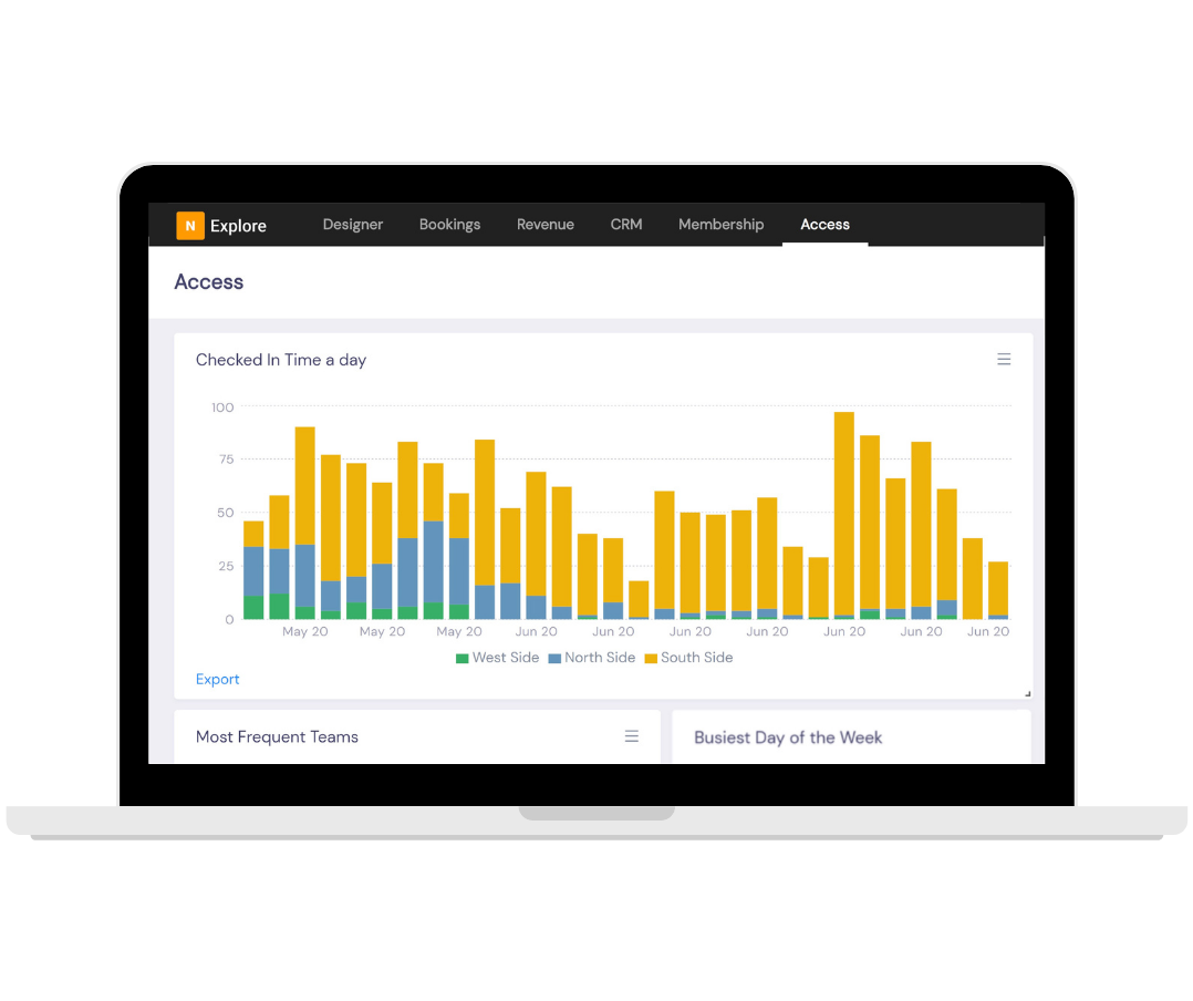 Written queries, visual results